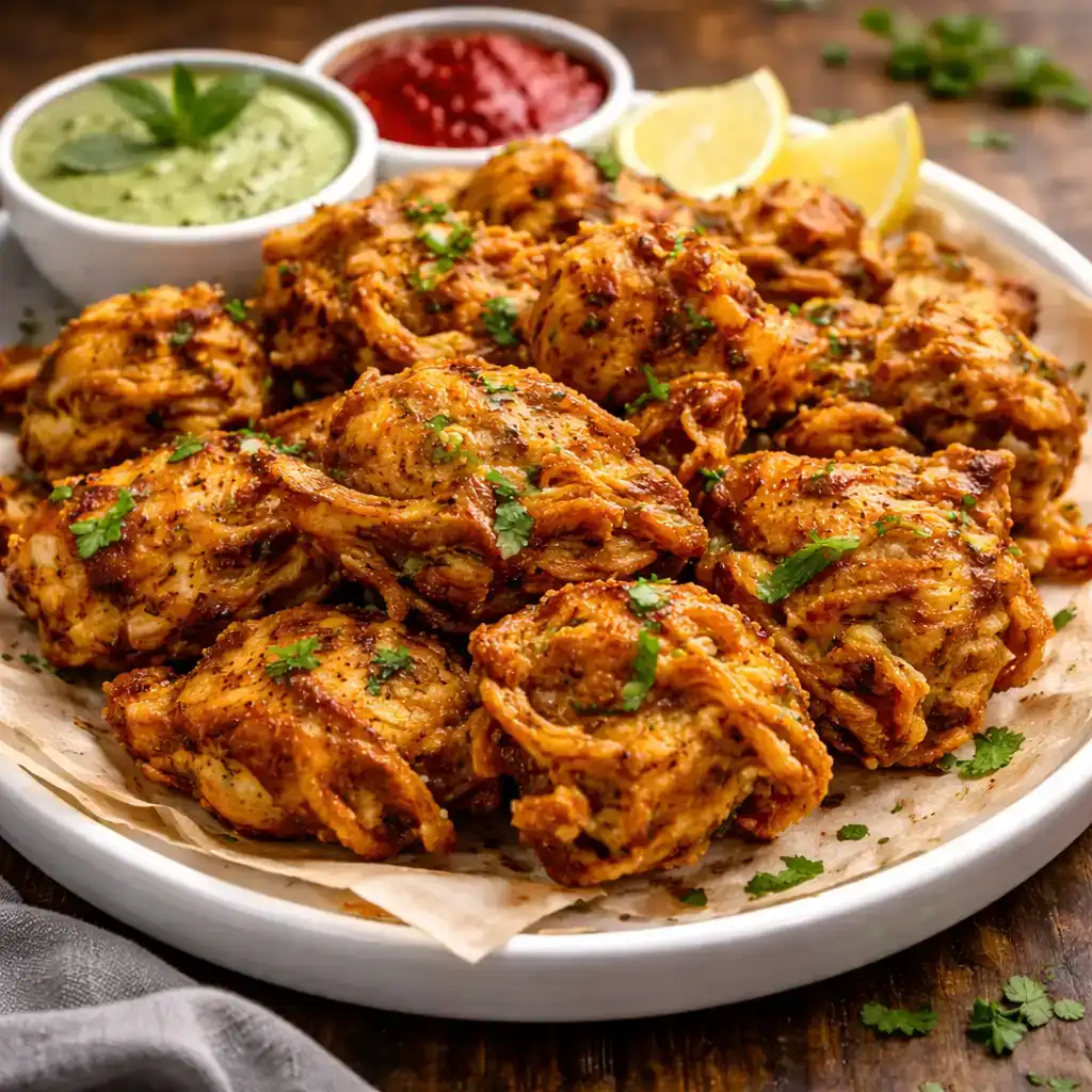 Onion Pakoda at Hashtag India